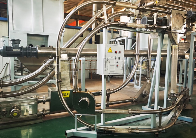 钢丝绳管链输送机