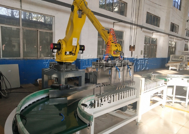 蜂窝煤球码垛机器人