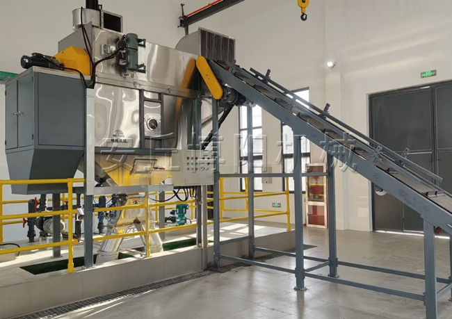 水泥自动拆包机案例   山东自动破袋设备性能