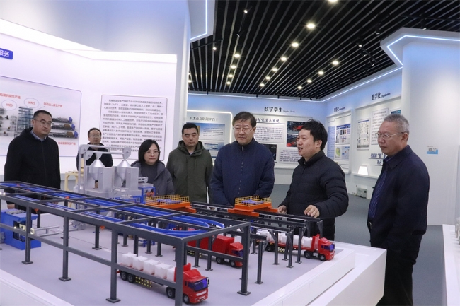 潍坊市科技局深入博阳机械调研 jing准对接产业链技术需求