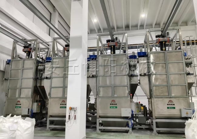 片碱吨袋拆包机优势   淄博吨包无尘拆包机   一键启动操作简单方便