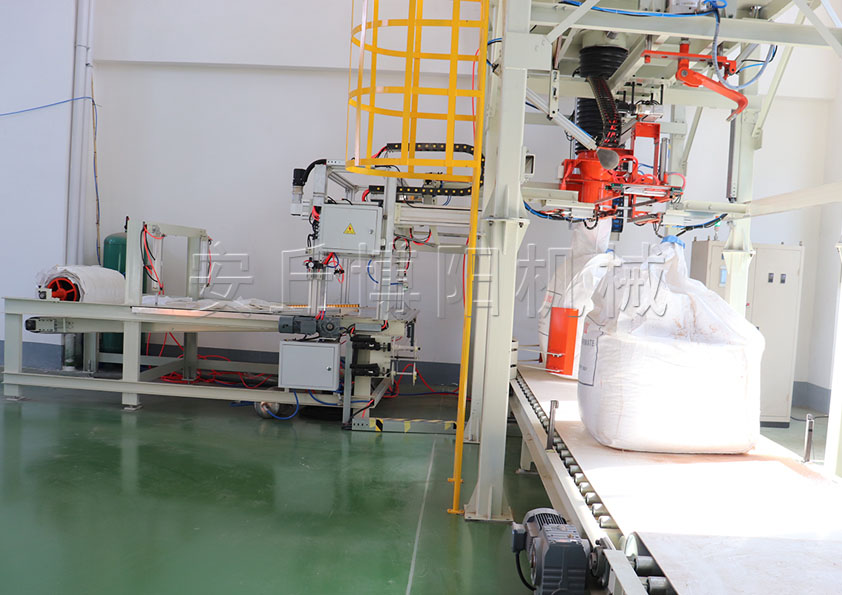 矿粉全自动吨袋包装机 连续吨袋包装系统 包装速度快