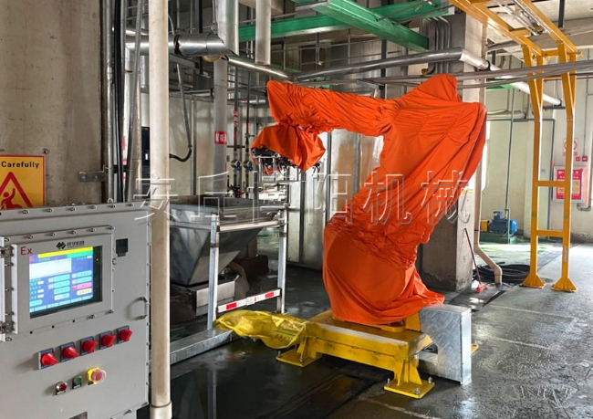 聚丙烯全自动拆包机器人 自动拆垛机配套破包器实现全自动拆包